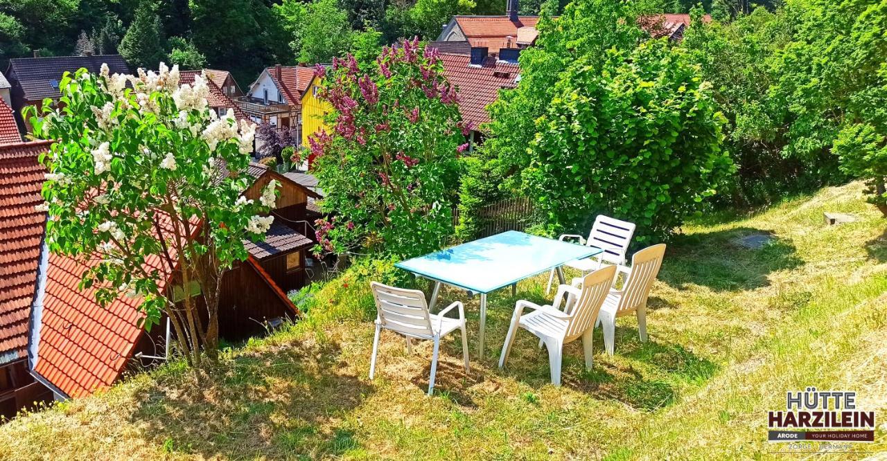 Arode Huette Harzilein - Romantic Tiny House On The Edge Of The Forest Zorge ภายนอก รูปภาพ