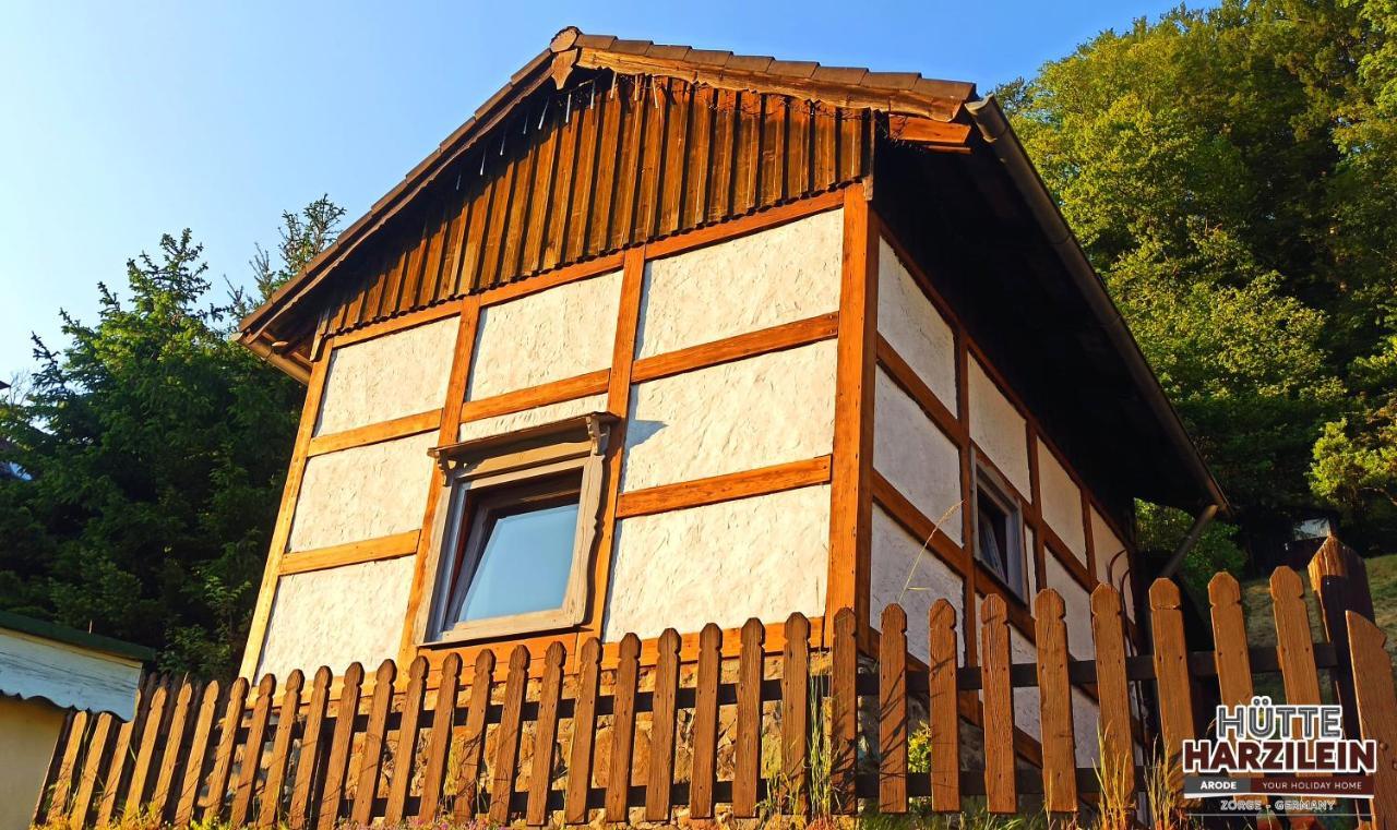 Arode Huette Harzilein - Romantic Tiny House On The Edge Of The Forest Zorge ภายนอก รูปภาพ