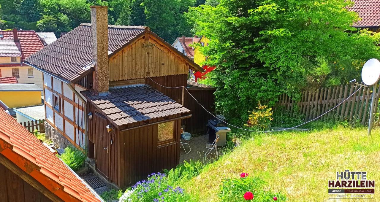 Arode Huette Harzilein - Romantic Tiny House On The Edge Of The Forest Zorge ภายนอก รูปภาพ