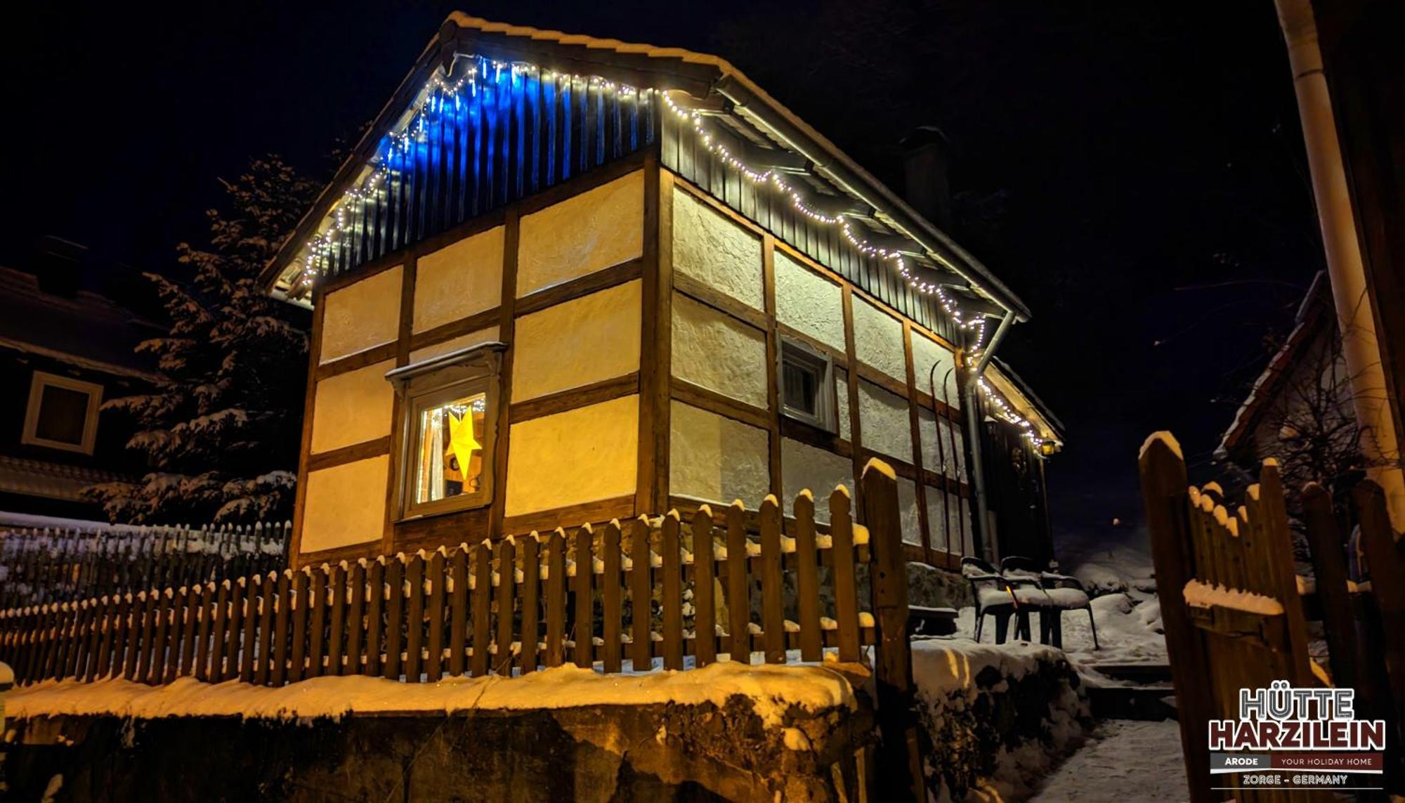Arode Huette Harzilein - Romantic Tiny House On The Edge Of The Forest Zorge ภายนอก รูปภาพ