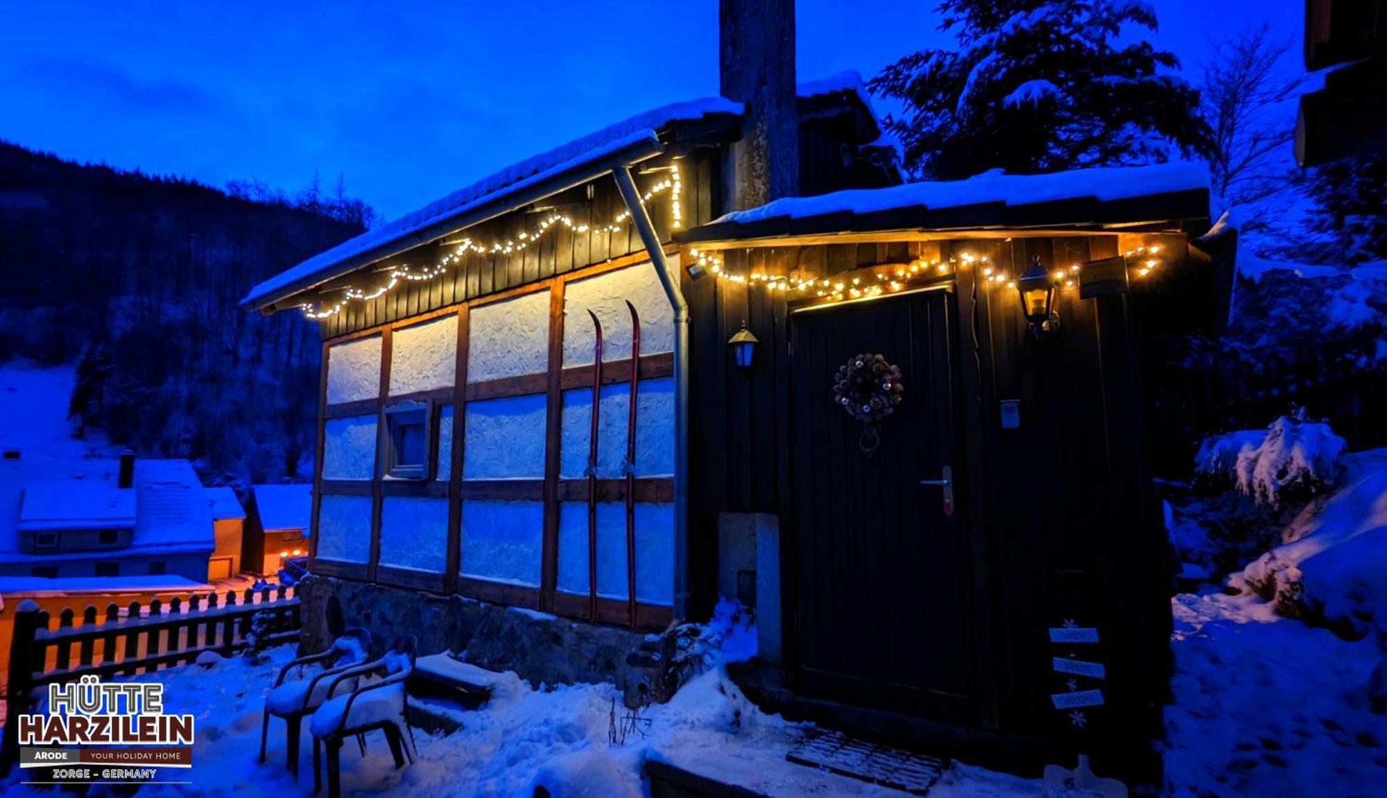 Arode Huette Harzilein - Romantic Tiny House On The Edge Of The Forest Zorge ภายนอก รูปภาพ