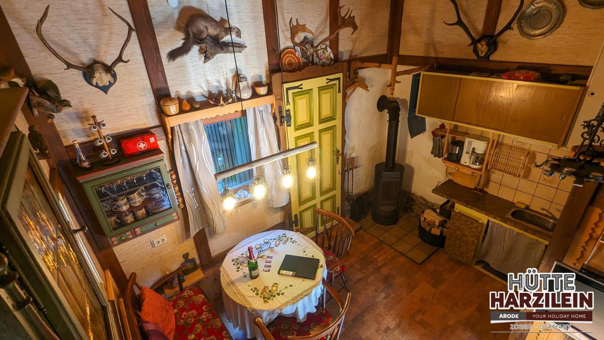 Arode Huette Harzilein - Romantic Tiny House On The Edge Of The Forest Zorge ภายนอก รูปภาพ